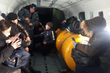 Фотография к новости: Военнослужащие помогают спасать людей в области Абай