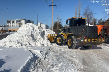 Фотография к новости: Коммунальные службы Астаны работают в усиленном режиме