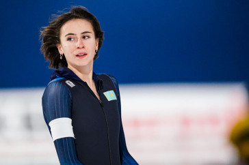 Фотография к новости: Конькобежка из Казахстана установила рекорд в Канаде