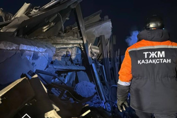 Фотография к новости: В Караганде произошёл взрыв в жилом доме