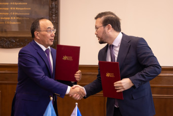 Фотография к новости: АО "Qazcontent" подписал меморандум с ЕНУ им. Гумилева