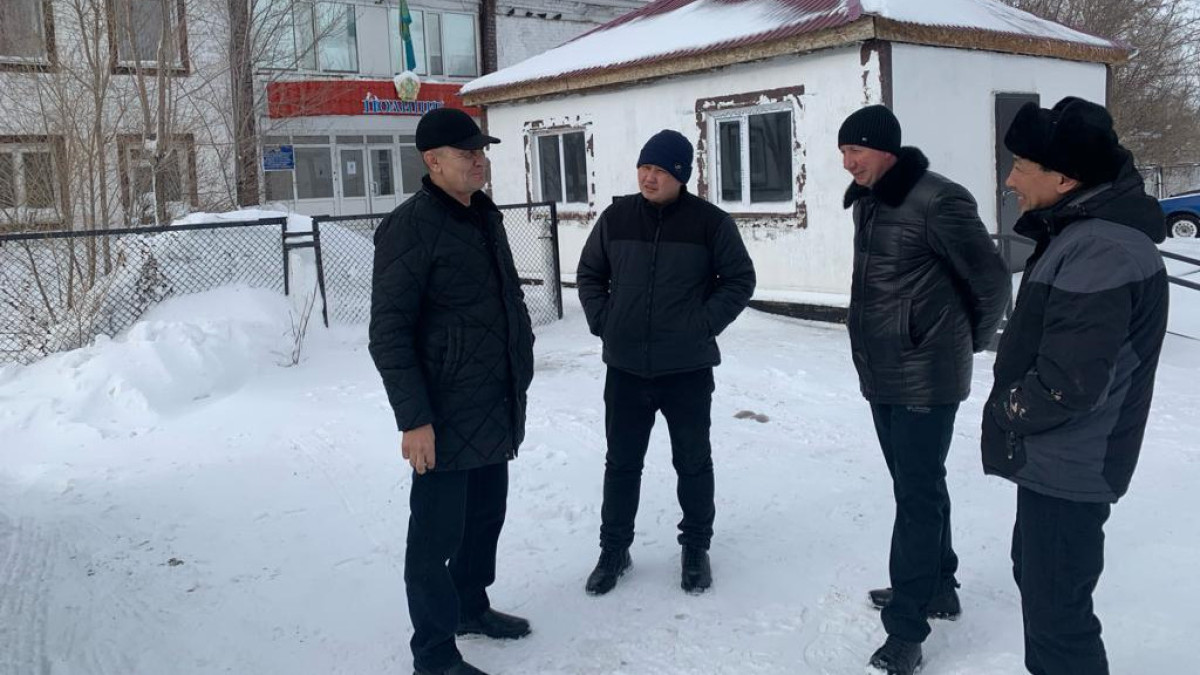  Асель Турар. На фото жители села  Егиндыколь.