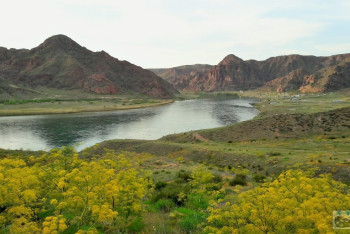 Фотография к новости: Есть ли риск подтопления населенных пунктов у реки Или, рассказали в МЧС