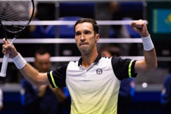 Фотография к новости: Казахстанский теннисист вышел в финал квалификации в Испании