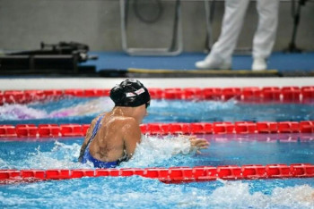 Фотография к новости: Казахстанка стала лучшей на чемпионате Азии по плаванию