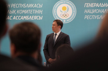 Фотография к новости: Мамин, Сапиев и Рыпакова получили должности в НОК РК