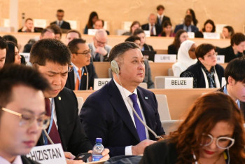 Фотография к новости: Казахстан принял участие в сегменте высокого уровня Совета по правам человека ООН