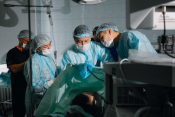 Фотография к новости: Врачи Медицинского центра УДП провели 25 сложных операций в Карагандинской области