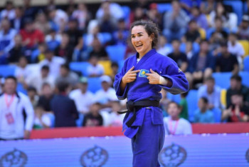 Фотография к новости: Казахстанка вышла в финал турнира по дзюдо серии Grand Slam