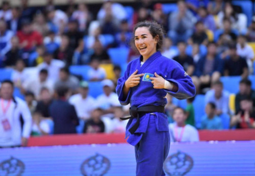 Фотография к новости: Казахстанка вышла в финал турнира по дзюдо серии Grand Slam