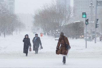 Фотография к новости: Штормовое предупреждение из-за метели и тумана объявлено в некоторых областях