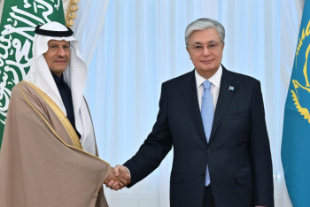 Фотография к новости: Токаев провёл переговоры с министром энергетики Королевства Саудовская Аравия