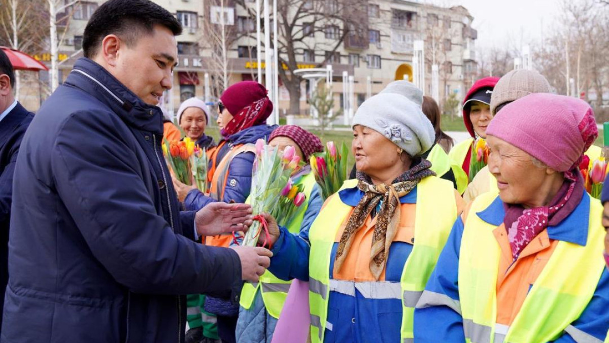  пресс-служба акима Шымкента
