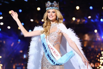 Фотография к новости: 24-летняя студентка из Чехии стала "Мисс мира"