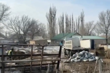 Фотография к новости: МЧС о паводках в селе области Абай: ситуация под контролем