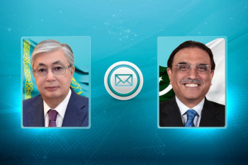 Фотография к новости: Касым-Жомарт Токаев поздравил президента Пакистана