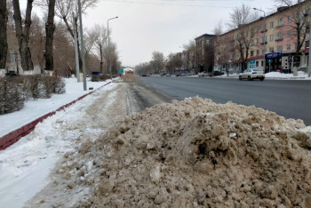 Фотография к новости: Вопросами про уборку снега закидали в прямом эфире акима Павлодара