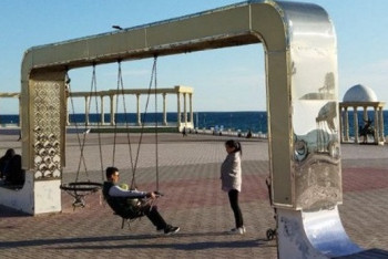 Фотография к новости: С набережной Актау пропали качели стоимостью 4,5 миллиона тенге