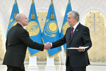 Фотография к новости: Касым-Жомарт Токаев принял верительные грамоты послов ряда государств