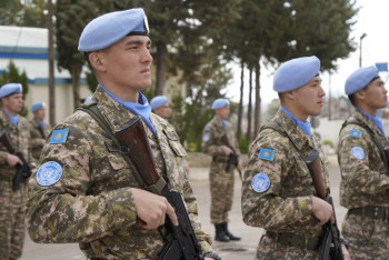 Фотография к новости: Казахстанские миротворцы приступили к самостоятельной миссии на Голанских высотах