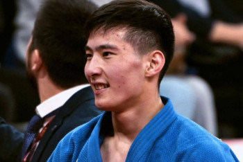 Фотография к новости: Нурканат Серикбаев стал чемпионом Grand Slam по дзюдо в Тбилиси