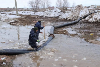 Фотография к новости: Паводки в Костанайской области: объявлен режим ЧС в Аркалыке и двух районах