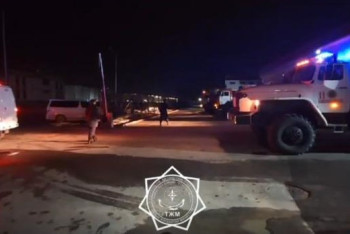 Фотография к новости: Спасатели Туркестанской области отправились на север страны