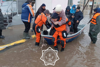 Фотография к новости: 113 жителей Кокшетау эвакуировали из-за паводков