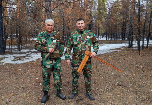 Фотография к новости: Как в резервате "Семей Орманы" подсчитывают сгоревший лес