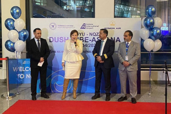 Фотография к новости: Запущен прямой авиарейс Астана – Душанбе