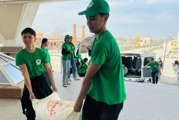 Фотография к новости: 110 млн тенге собрали штабы Ассамблеи народа Казахстана для пострадавших от паводков