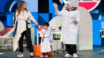 Фотография к новости: 4-летняя блогер из Атбасара перевела часть гонорара в помощь пострадавшим от паводков