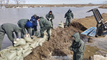 Фотография к новости: Восстановлено движение на трассе республиканкого значения после паводков