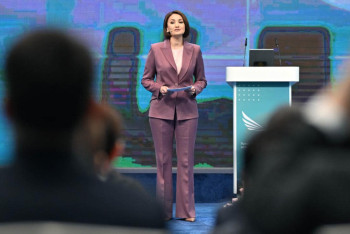 Фотография к новости: Жайнагуль Тулемис назначена директором телеканала "Хабар"