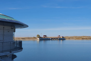 Фотография к новости: Астанинское водохранилище наполнено на 99%