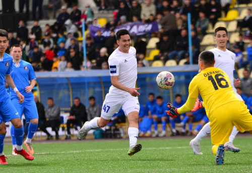 Фотография к новости: Актауский "Каспий" победил соперника в матче Первой лиги в Жанаозене
