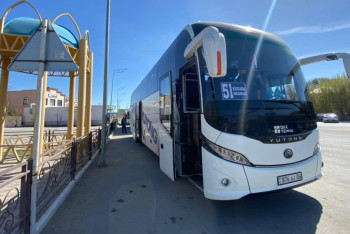 Фотография к новости: Движение общественного транспорта и работу торговых точек восстанавливают в Кульсары