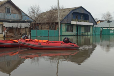 Фотография к новости: В Петропавловске началась эвакуация жителей ещё одного микрорайона