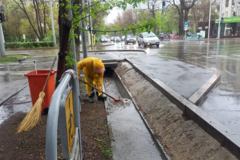 Фотография к новости: Коммунальные службы Алматы работают в круглосуточном режиме