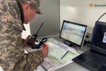 Фотография к новости: Военнослужащие помогают отслеживать паводковую обстановку в СКО в режиме реального времени