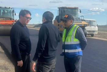 Фотография к новости: Когда завершат реконструкцию дороги "Астана - Алматы"