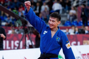 Фотография к новости: Четыре казахстанских дзюдоиста поборются за бронзу чемпионата Азии