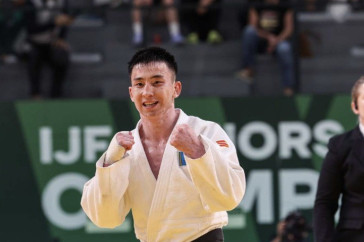 Фотография к новости: Жанарыс Рахметкали принёс стране вторую медаль чемпионата Азии по дзюдо