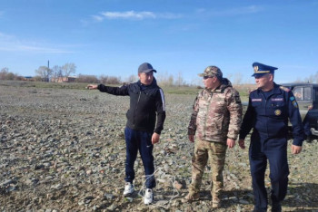 Фотография к новости: В Восточном Казахстане ведется постоянный мониторинг паводкоопасных участков