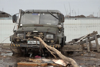Фотография к новости: В СКО приступили к оценке пострадавшего от наводнения имущества