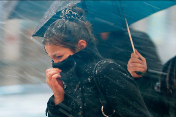 Фотография к новости: Штормовое предупреждение объявлено в большинстве регионов Казахстана и столице