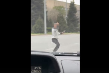 Фотография к новости: Задержан житель ВКО, который показывал неприличные жесты