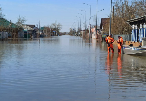 Фотография к новости: Паводок в Северо-Казахстанской области: какую помощь окажут пострадавшим