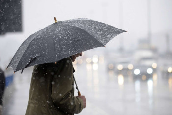 Фотография к новости: Дождь, снег и заморозки: штормовое предупреждение объявлено в Астане и ещё 14 регионах