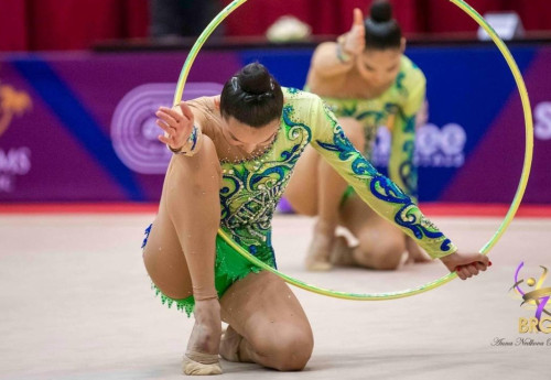 Фотография к новости: Казахстанские гимнастки завоевали медаль на чемпионате Азии в Ташкенте